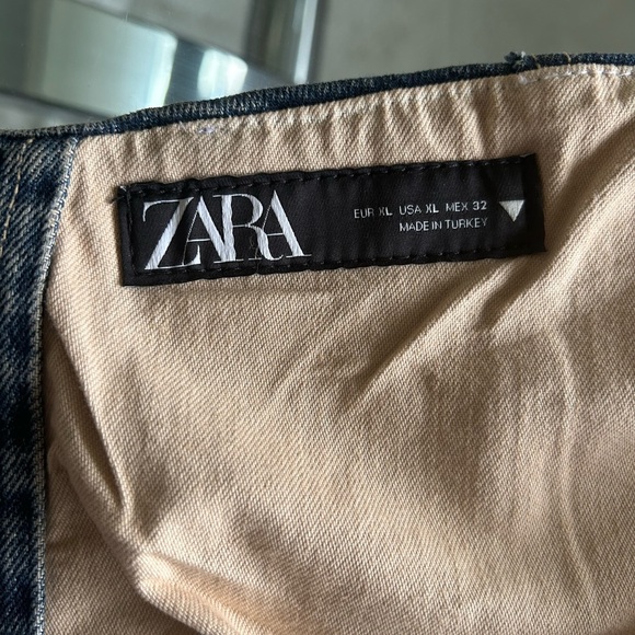Zara denim crop top, never been worn - Picture 2 of 5